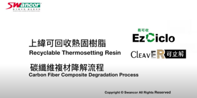 Swancor Recyclable Thermosetting Resin Degradation Process of Carbon Fiber Composites